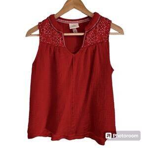 Knox rose women’s blouse xs‎ red